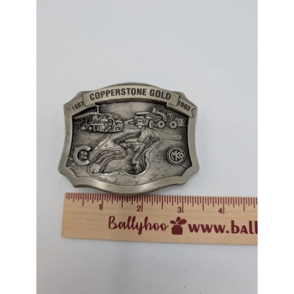 COPPERSTONE GOLD 1987 TO‎ 1993 BELT BUCKLE 1 Of  300 LIMITED